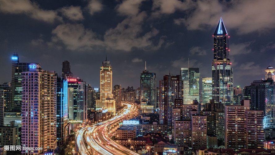 上海城市夜景