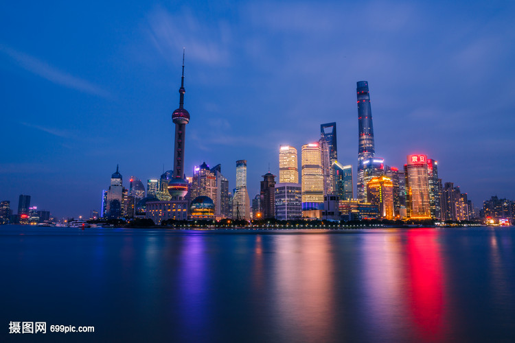 上海陆家嘴夜景